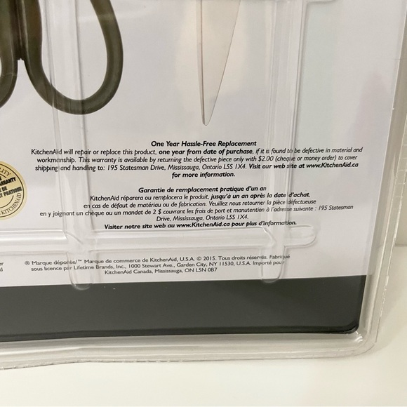 KitchenAid Multi-Color Shears Set All Purpose Utility Herb Snips Bent Scissors - Picture 10 of 12